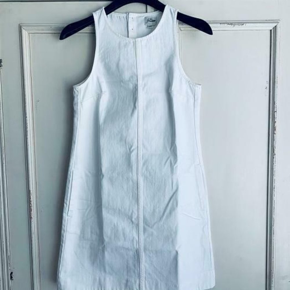 J.Crew $88 Women's Denim Shift Dress AK257